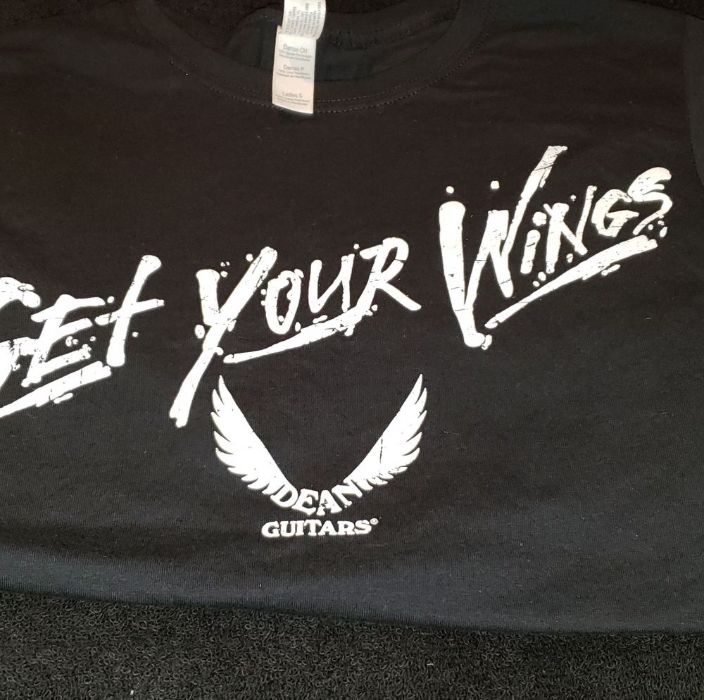 Brand new Dean guitar tshirt womans small